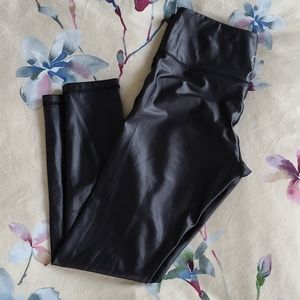 Zyia light n tight black metallics sz. 6-8